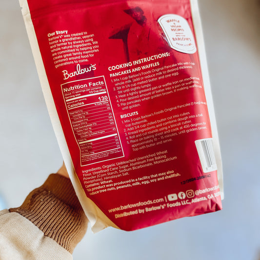 Barlow’s Pancake mix | made in GA