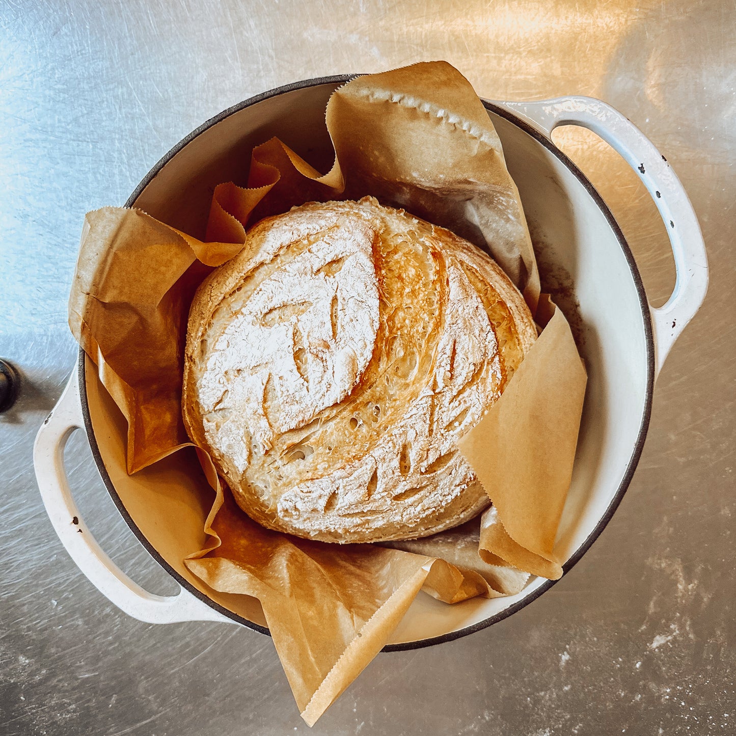 Organic Sourdough Artisan Loaf Bread