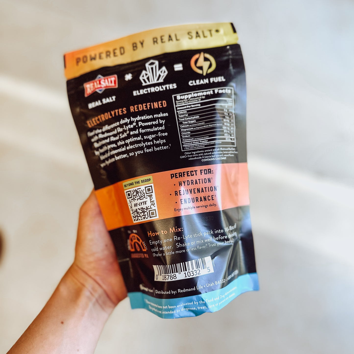 Re-Lyte Electrolyte Mix | Watermelon Lime | Redmond