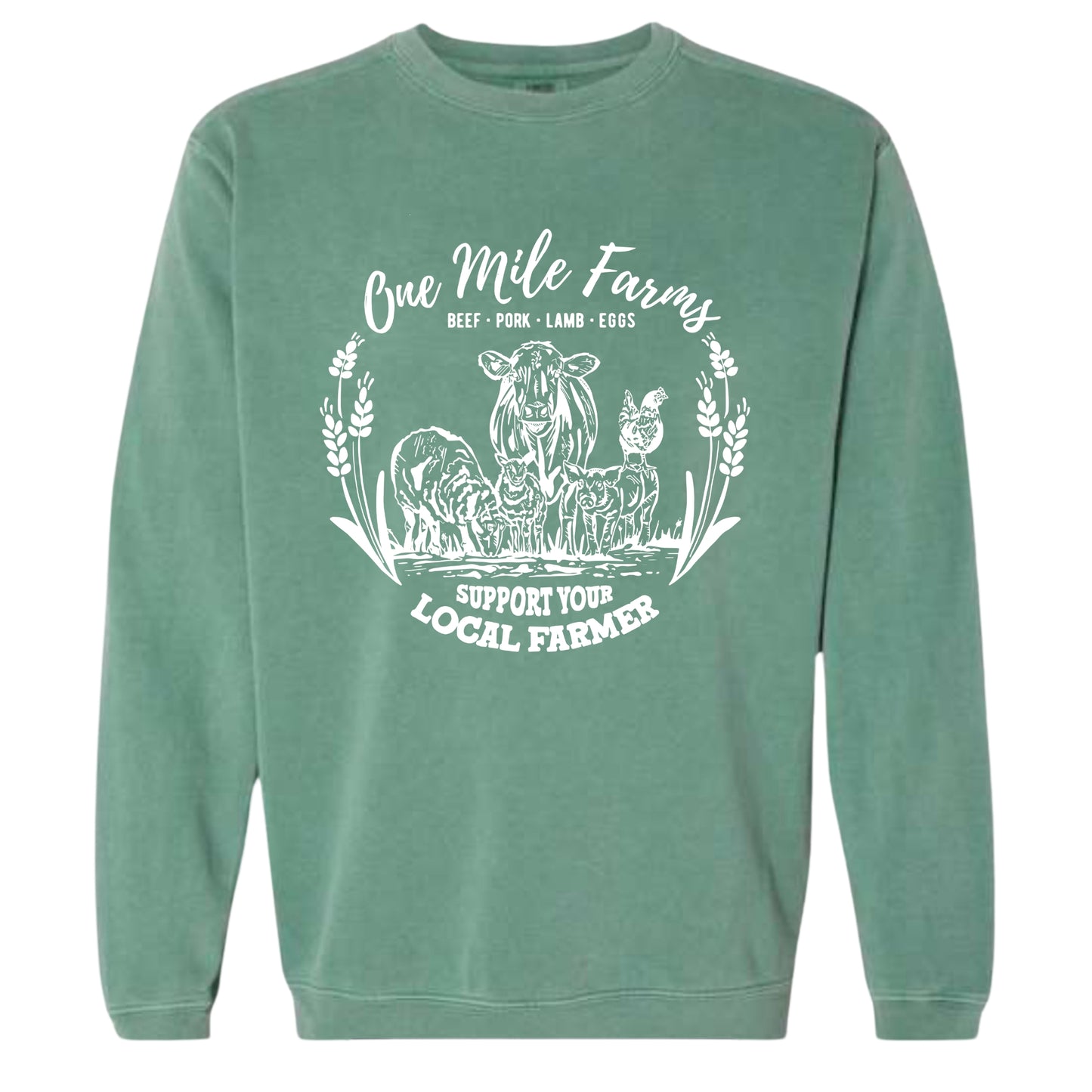 OMF Comfort Cotton Crewneck Sweatshirt