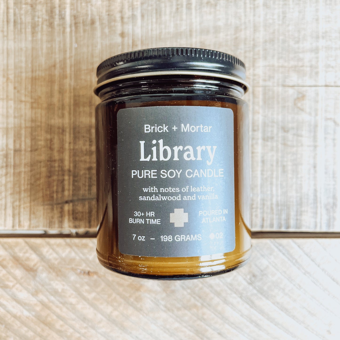 Brick + Mortar Candle - Library