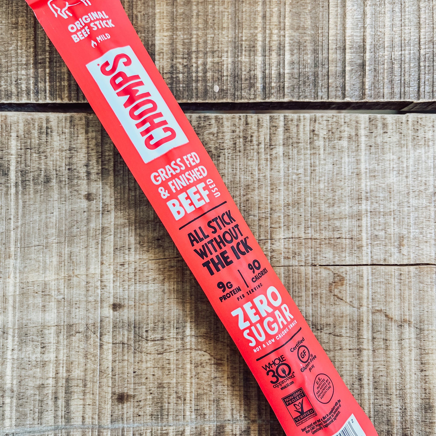 Chomps Grass Fed Beef Stick