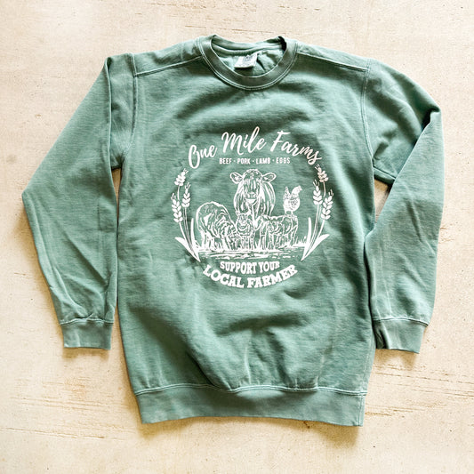 OMF Comfort Cotton Crewneck Sweatshirt