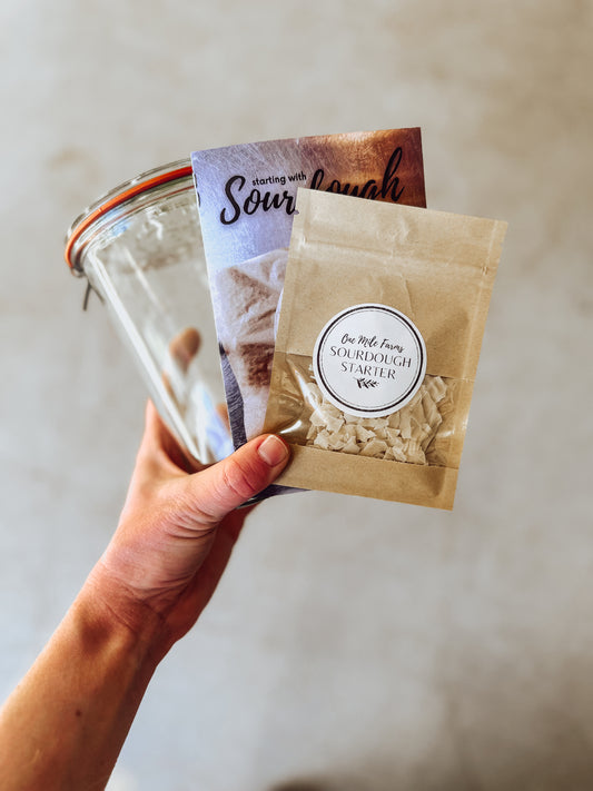 Organic Dehydrated Sourdough Starter Kit