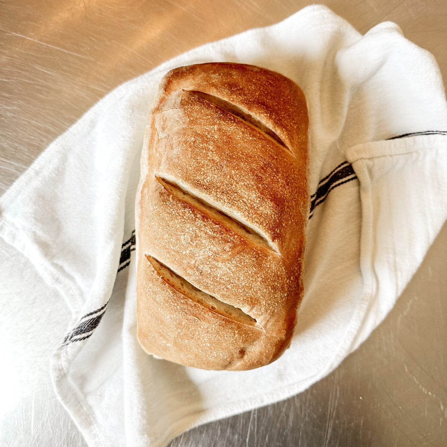 Organic Sourdough Loaf Bread
