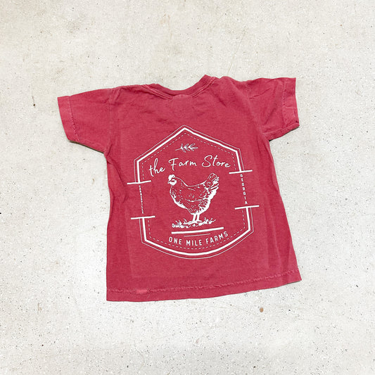 OMF Kids Comfort Cotton T-Shirts | Brick