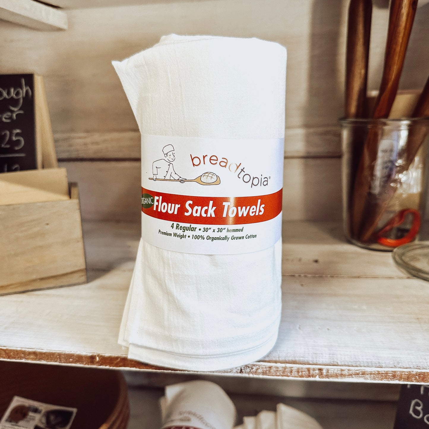 Organic Flour Sack Towels | 4 Pack