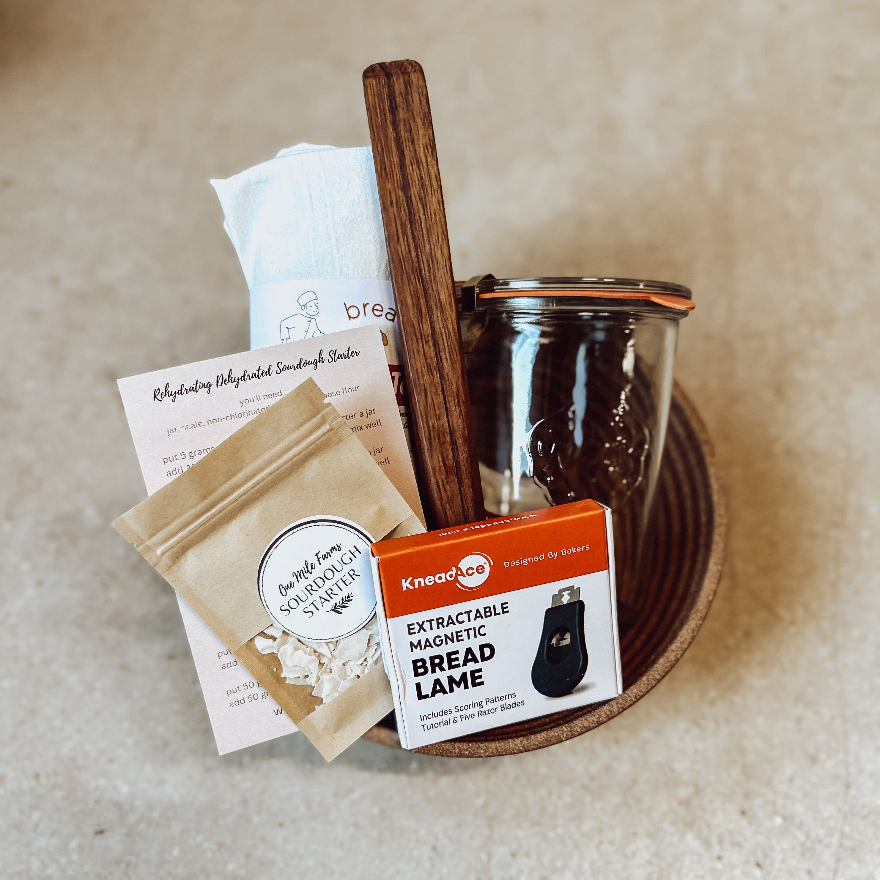 Premium Sourdough Starter Kit Organic Sourdough Starter onemilefarms