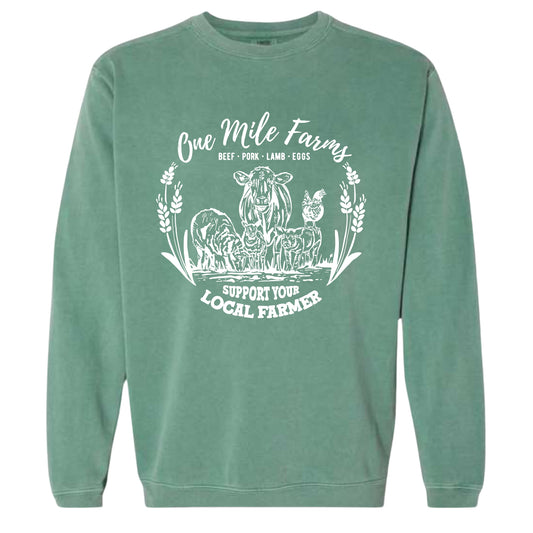 OMF Comfort Cotton Crewneck Sweatshirt