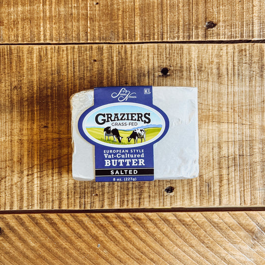 Graziers Grass Fed Butter - Salted