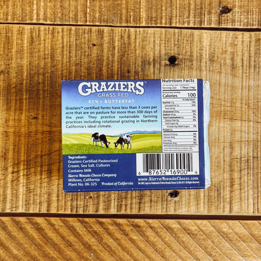 Graziers Grass Fed Butter - Salted