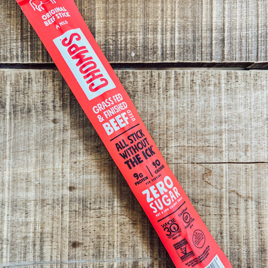 Chomps Grass Fed Beef Stick