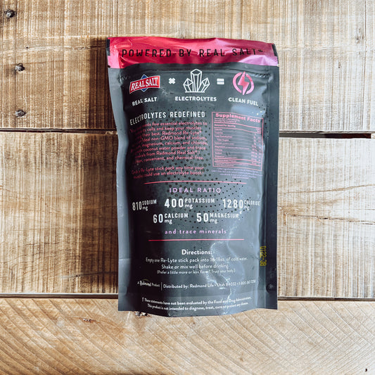 Re-Lyte Electrolyte Mix | Mixed Berry | Redmond