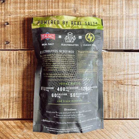 Re-Lyte Electrolyte Mix | Lemon Lime | Redmond