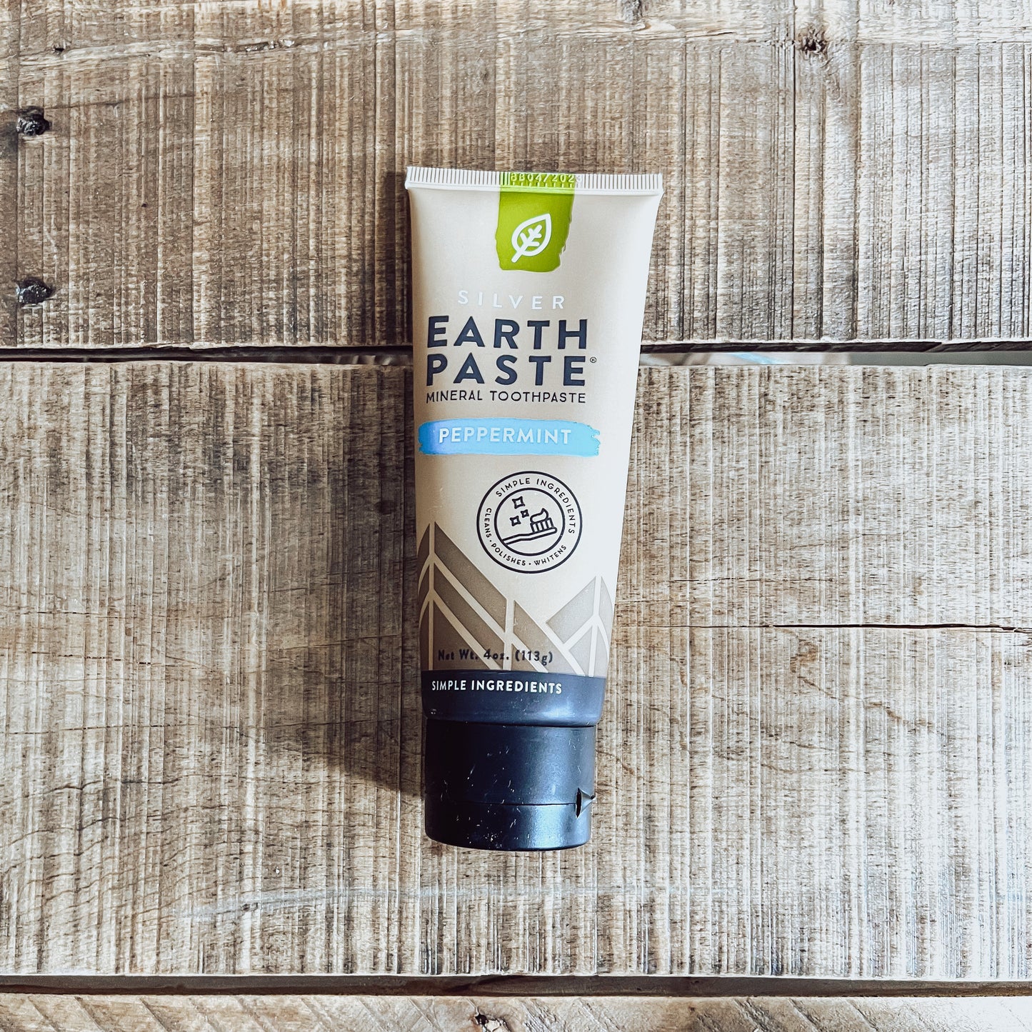 Silver Earth Paste Mineral Toothpaste - Peppermint