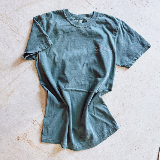 OMF Comfort Cotton T-Shirts | Blue Spruce